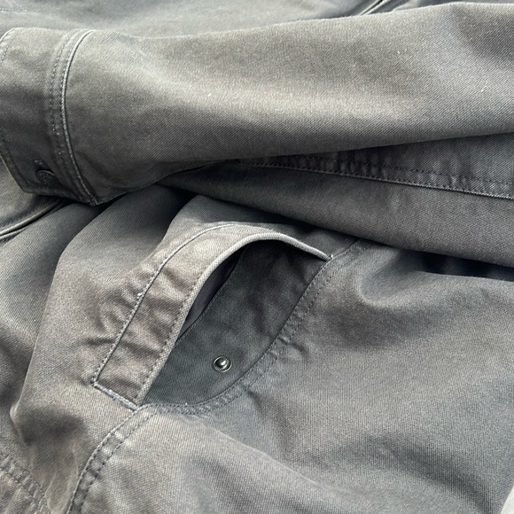 Eddie Bauer Bomber Jacket Explorer Cloth XL Bomber Coat Pockets grey - Picture 7 of 9